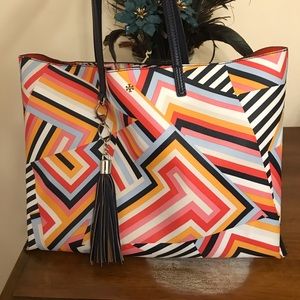 Tory Burch tote.
